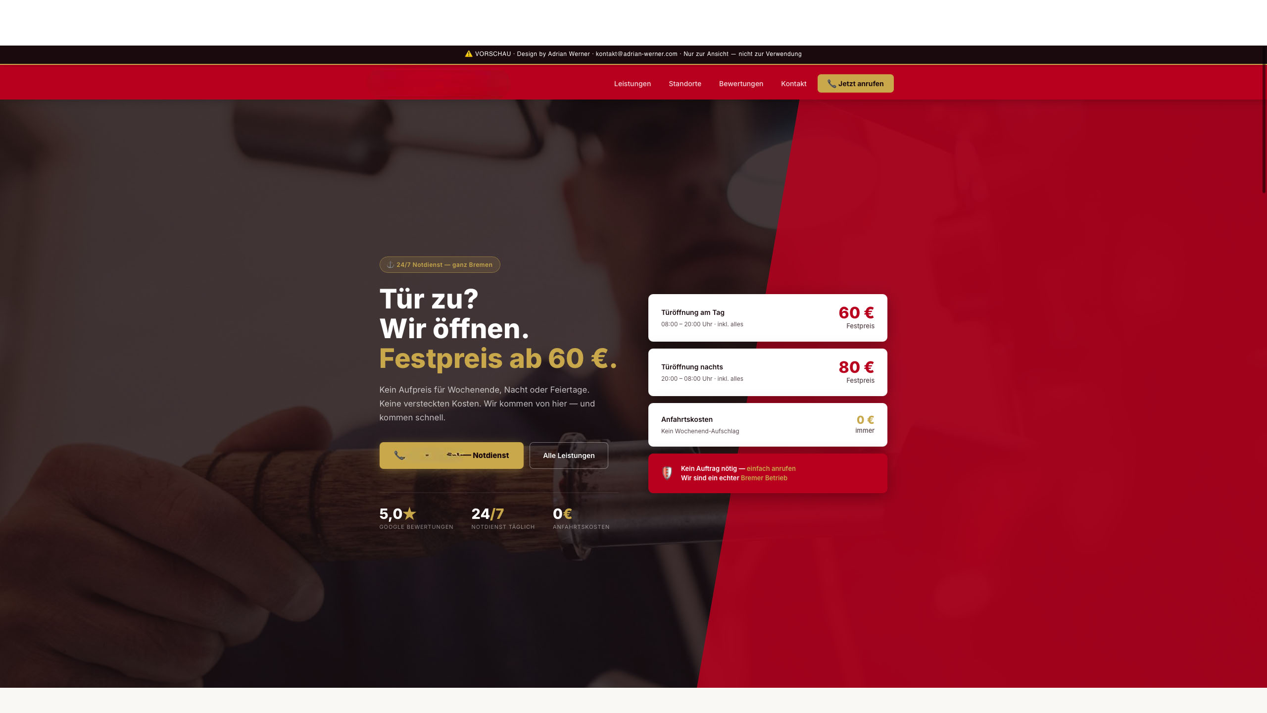 Website Redesign Bremen – Projekt 2 Nachher